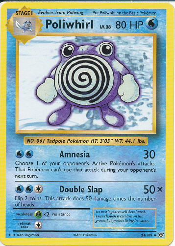 Poliwhirl - (Evolutions)