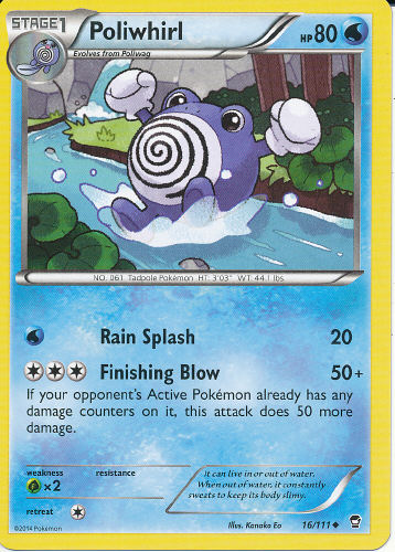 Poliwhirl - (Furious Fists)