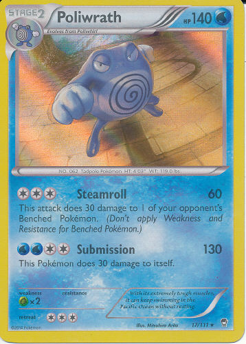 Poliwrath - (Furious Fists)