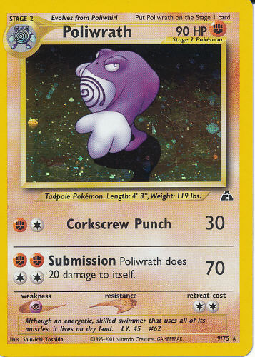 Poliwrath - (Neo Discovery)