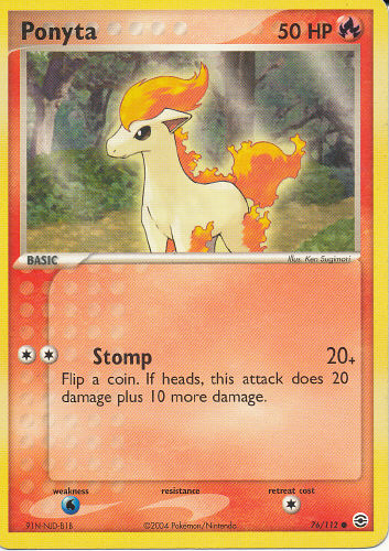 Ponyta - (EX FireRed & LeafGreen)