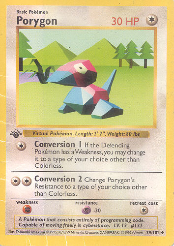 Porygon - (Base Set)