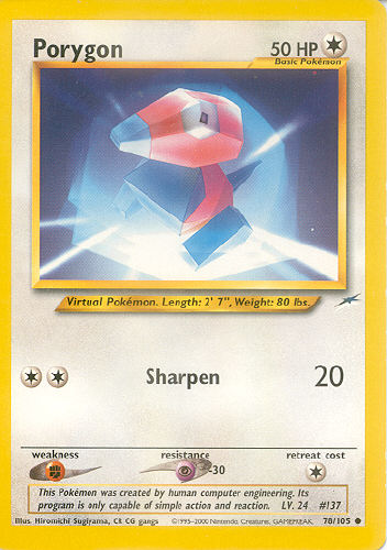 Porygon - (Neo Destiny)