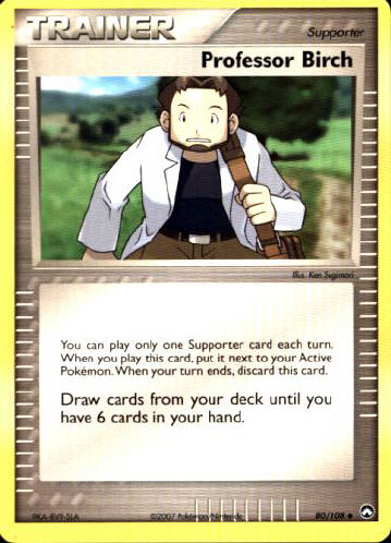 Professor Birch - (EX Power Keepers)