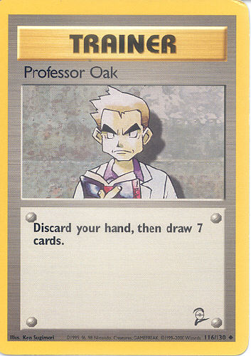 Professor Oak - (Base Set 2)