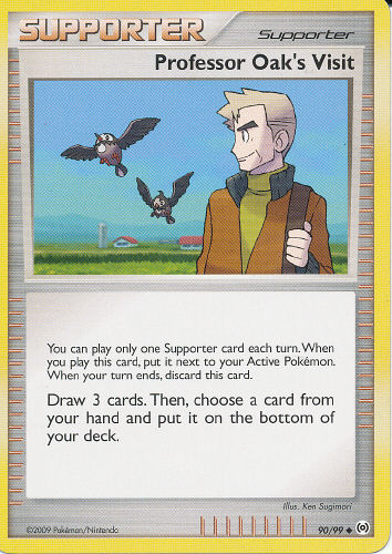 Professor Oak's Visit - (Platinum - Arceus)