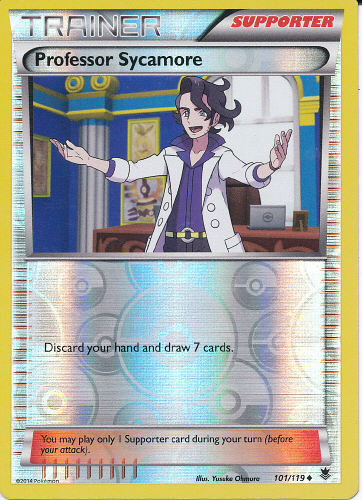 Professor Sycamore (Reverse Holo) - (Phantom Forces)