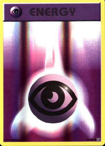 Psychic Energy (Reverse Holo) - (Evolutions)