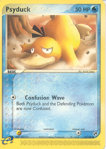 Psyduck - (EX Sandstorm)