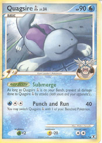 Quagsire GL - (Platinum - Rising Rivals)