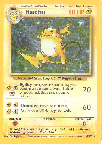 Raichu - (Base Set)