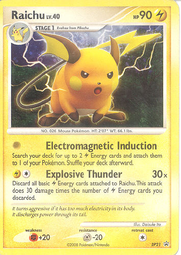 Raichu - (DP Promos)