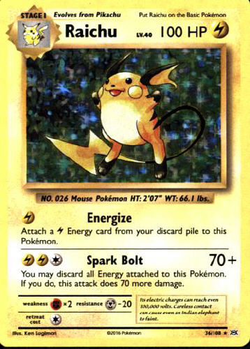 Raichu - (Evolutions)