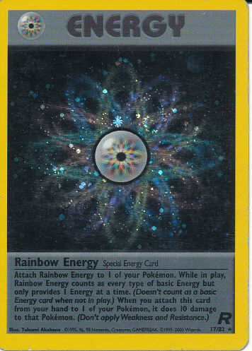 Rainbow Energy (Special Energy Card) - (Team Rocket)
