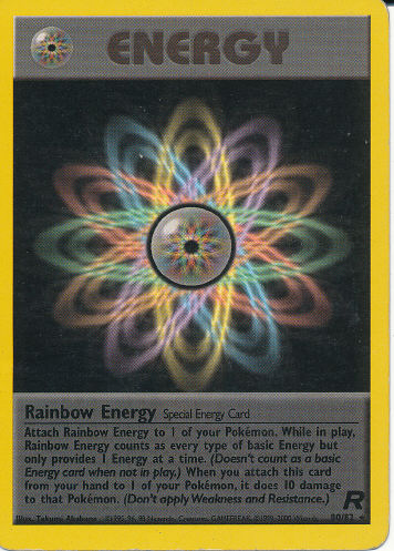 Rainbow Energy (Special Energy Card) - (Team Rocket)