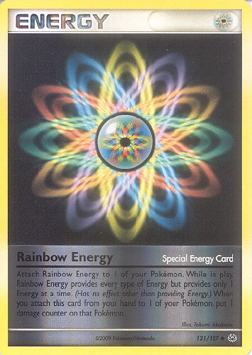 Rainbow Energy (Reverse Holo) - (Platinum)