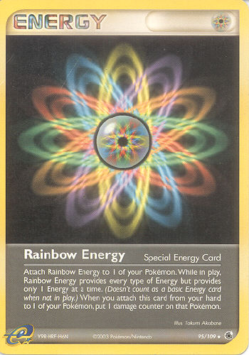 Rainbow Energy (Special Energy Card) - (EX Ruby And Sapphire)