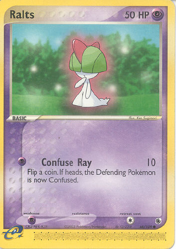 Ralts - (EX Ruby And Sapphire)