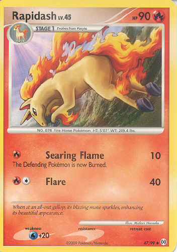 Rapidash - (Platinum - Arceus)