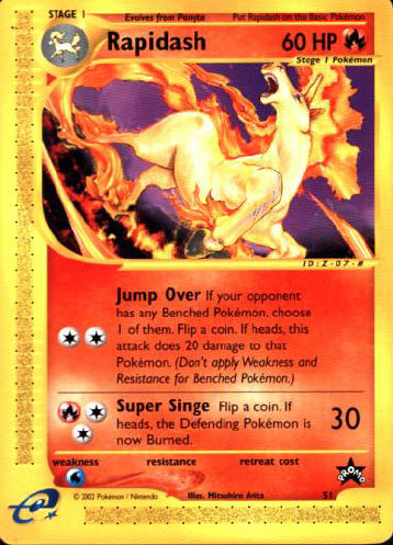 Rapidash - (Wizards Black Star Promo)