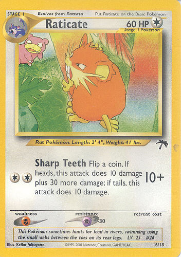 Raticate - (Southern Islands)