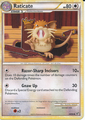 Raticate - (HS - Undaunted)