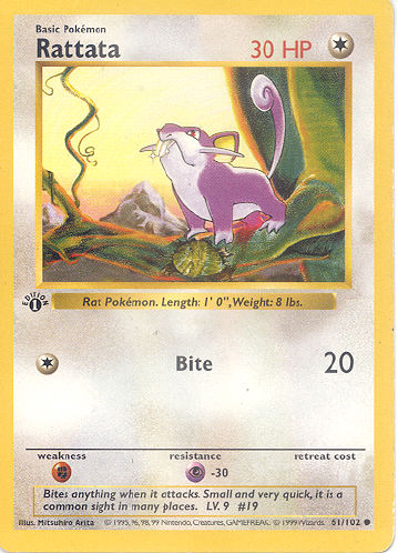 Rattata - (Base Set)