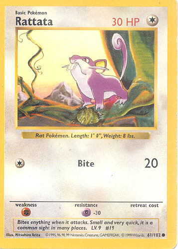 Rattata - (Base Set)