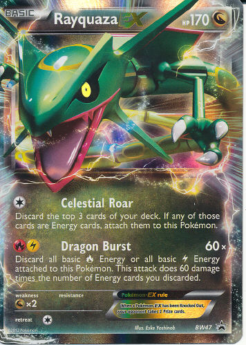 Rayquaza EX - (BW Promos)