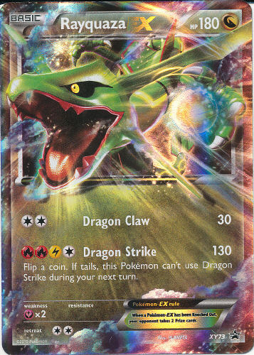 Rayquaza EX - (XY Black Star Promos)