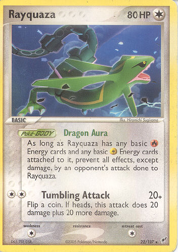 Rayquaza - (EX Deoxys)