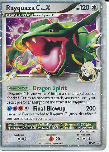 Rayquaza C LV. X - (DP Promos)