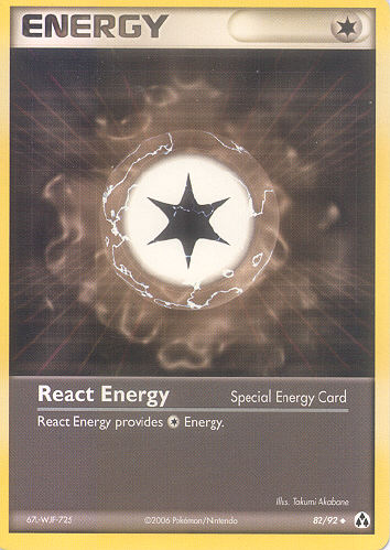 React Energy (Special Energy Card) - (EX Legend Maker)