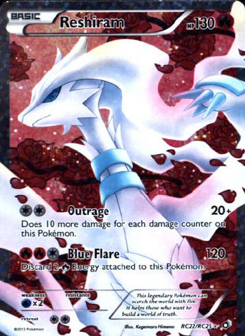 Reshiram Full Art - (Legendary Treasures (Radiant))