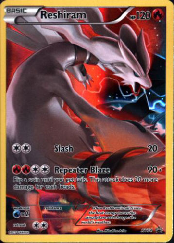 Reshiram (Full Art) - (XY Black Star Promos)