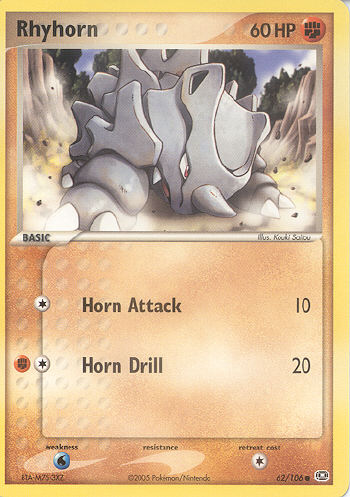 Rhyhorn - (EX Emerald)