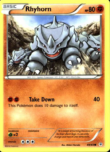 Rhyhorn - (Generations)