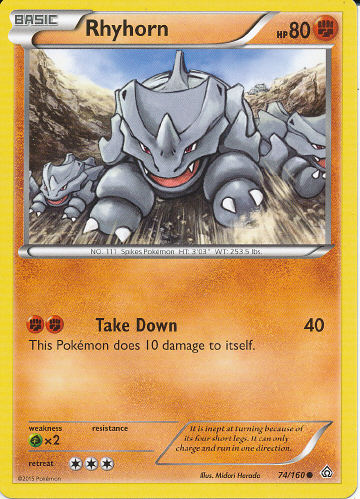 Rhyhorn - (Primal Clash)