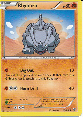 Rhyhorn - (XY)