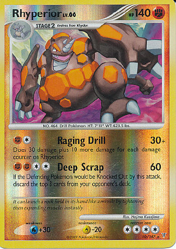 Rhyperior (Reverse Holo) - (Platinum - Supreme Victors)