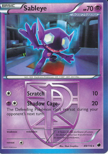 Sableye Team Plasma - (Plasma Freeze)