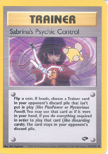 Sabrina's Psychic Control - (Gym Challenge)
