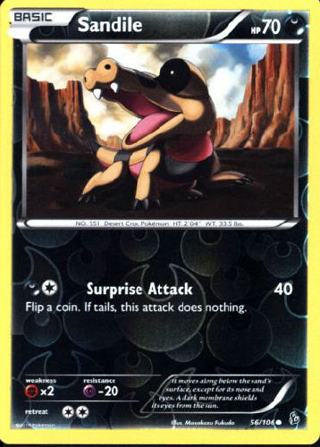 Sandile (Reverse Holo) - (Flashfire)