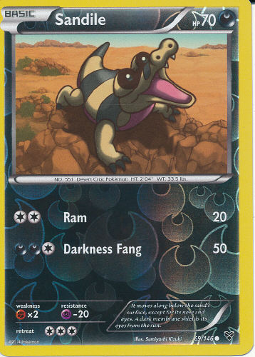 Sandile (Reverse Holo) - (XY)