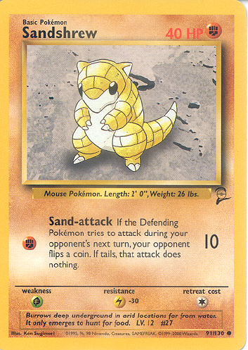 Sandshrew - (Base Set 2)