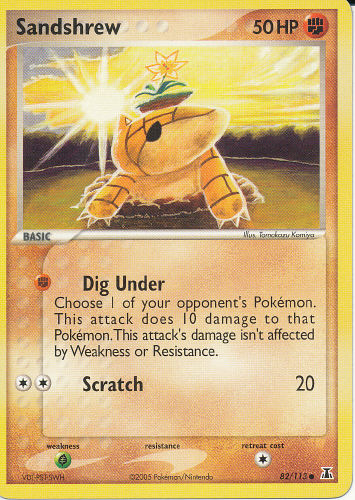 Sandshrew - (EX Delta Species)