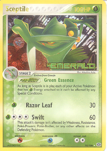 Sceptile - (EX Emerald)