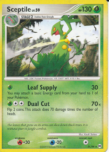 Sceptile - (Platinum - Arceus)