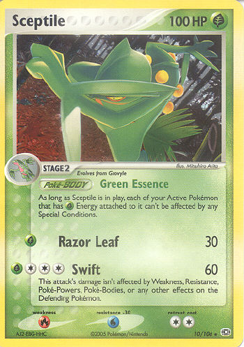 Sceptile - (EX Emerald)