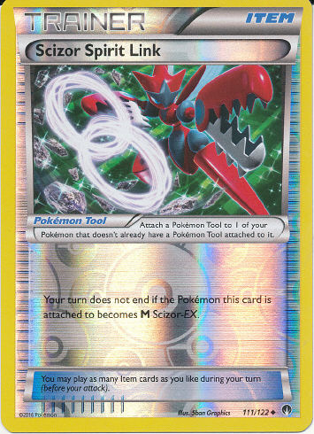 Scizor Spirit Link (Reverse Holo) - (BREAKpoint)